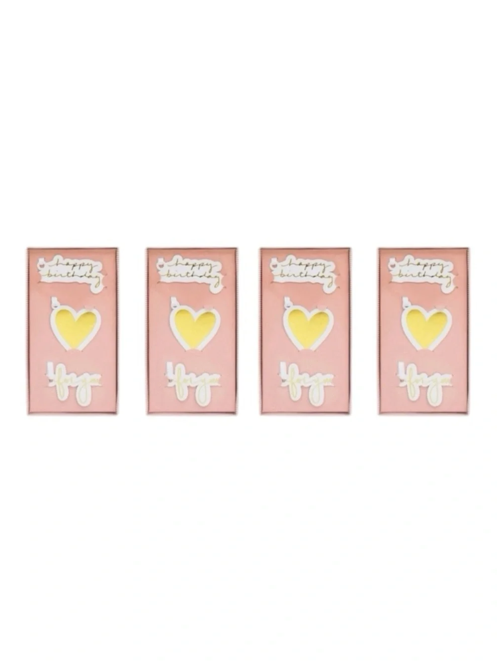 Sugar Paper All Occasion 9 Count Gold Foil Gift Tag Set Bundle of 4